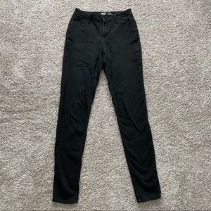 ❗️Accepting Offers❗️Old Navy High Rise Rockstar Super Skinny Jeans Black 6 Tall.